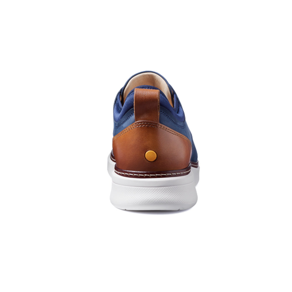 Samuel Hubbard Rafael Lace-Up Nubuck Sneakers Navy