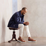 Samuel Hubbard Rafael Lace-Up Nubuck Sneakers Tan