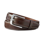 Samuel Hubbard Splendido Belt Chocolate Brown