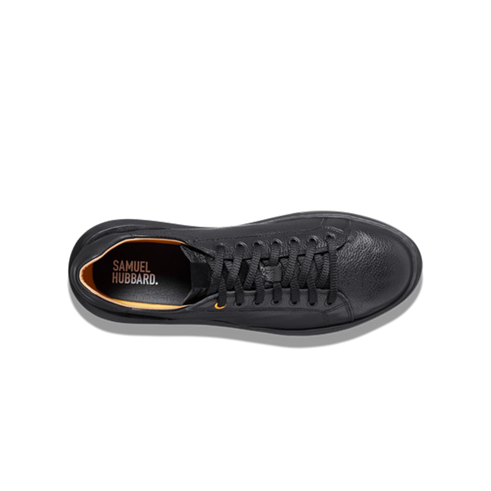 Samuel Hubbard Sunset Leather Sneakers Black/Black Sole