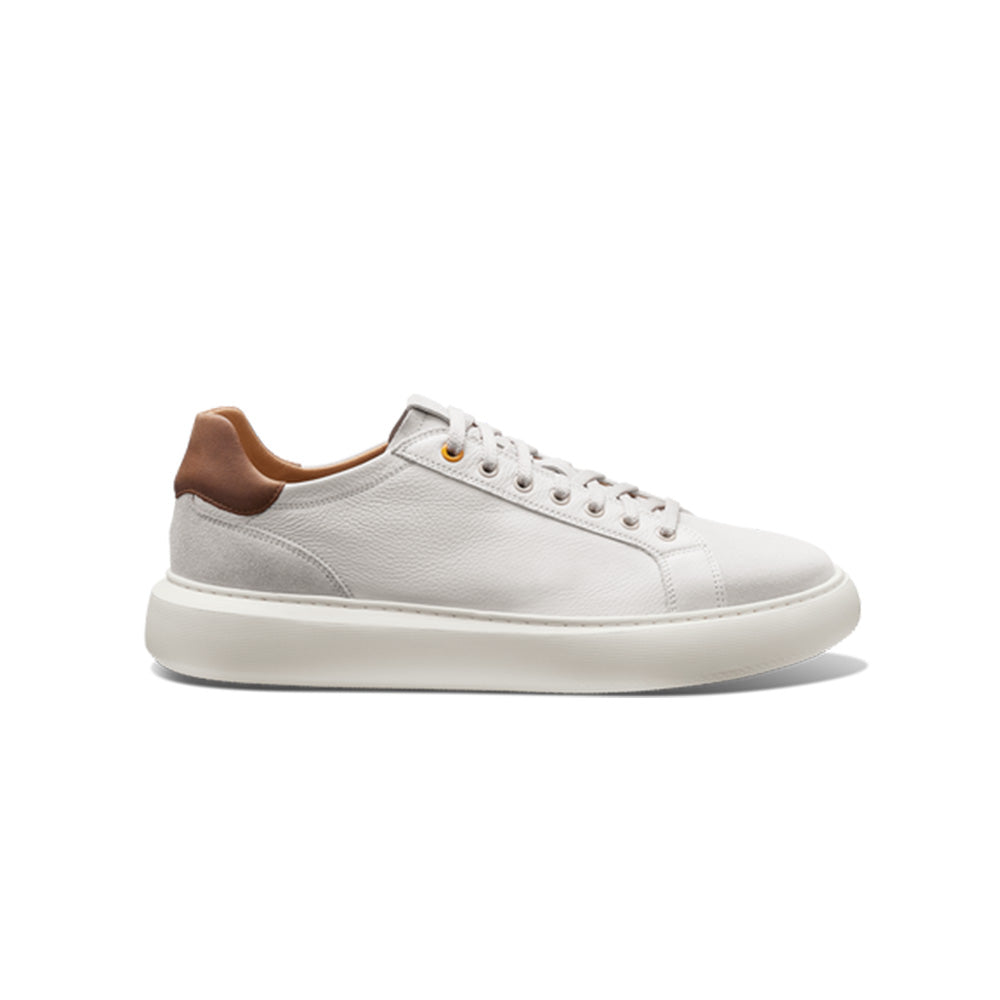 Samuel Hubbard Sunset Leather Sneakers Taupe