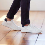 Samuel Hubbard Sunset Leather Sneakers White