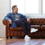 Samuel Hubbard Sunset Leather Sneakers White