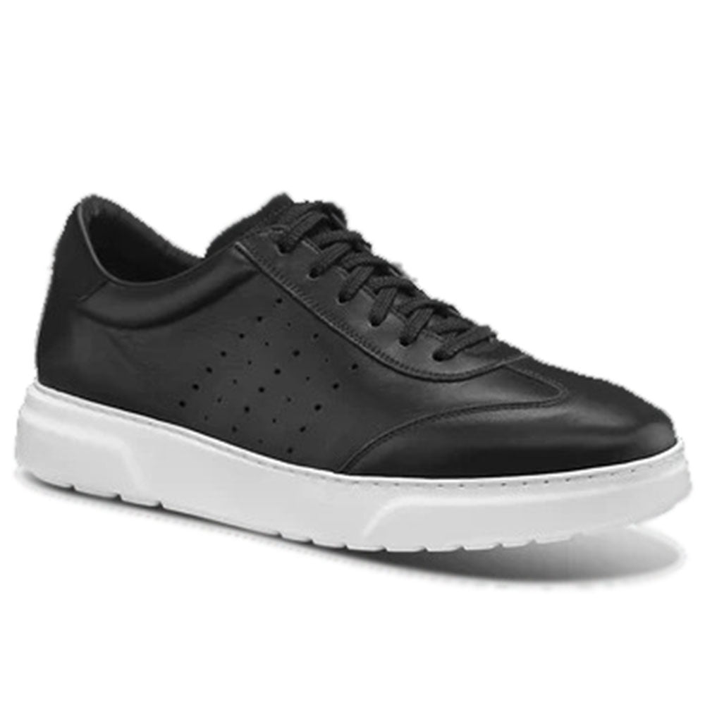 Samuel Hubbard Tiburon Luxe Leather Sneakers Black