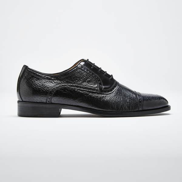 Zelli San Martin Pecarry Lace-Up Black