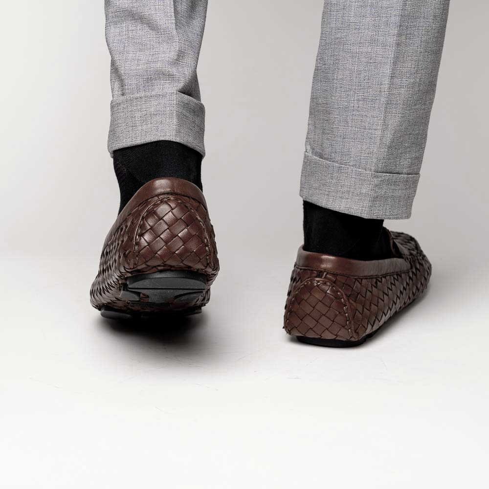 Robert Zur San Tropez Woven Shoes Vintage Luggage