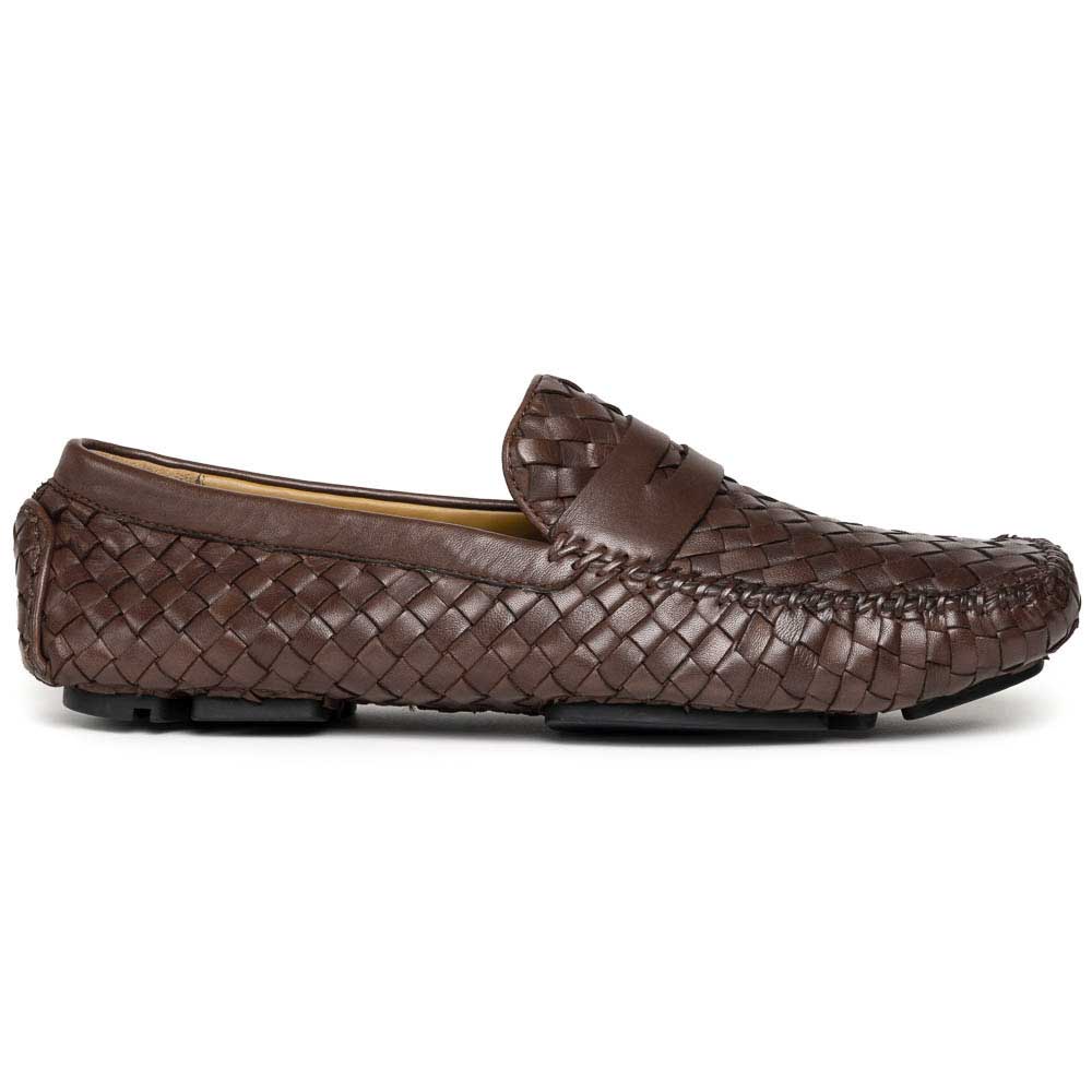 Robert Zur San Tropez Woven Shoes Vintage Luggage