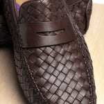 Robert Zur San Tropez Woven Shoes Vintage Luggage