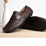 Robert Zur San Tropez Woven Shoes Vintage Luggage
