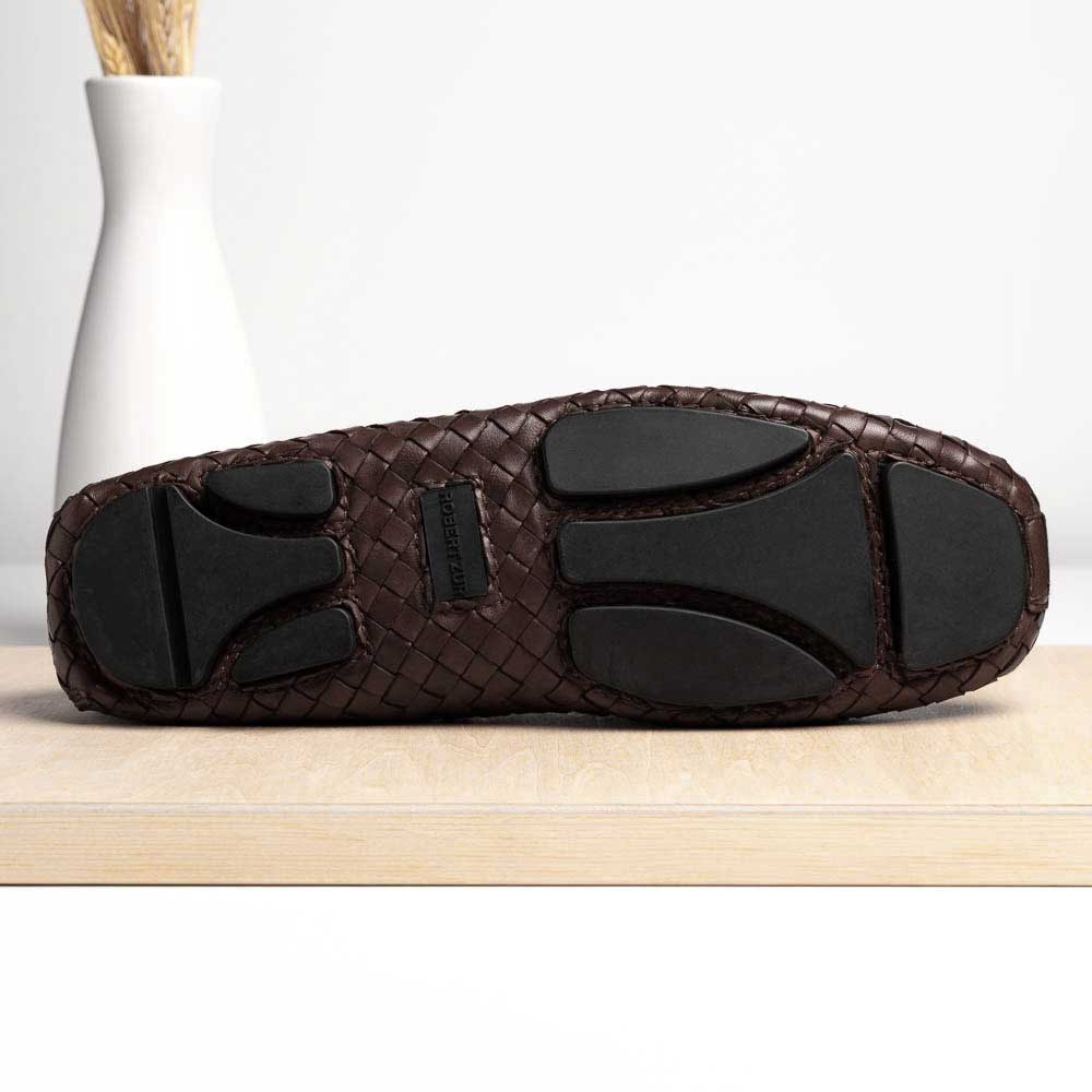 Robert Zur San Tropez Woven Shoes Vintage Luggage