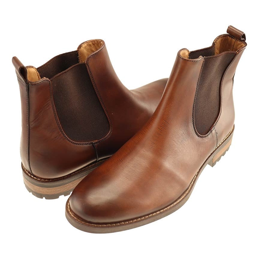 TB Phelps Santa Fe Panel Boots Pecan