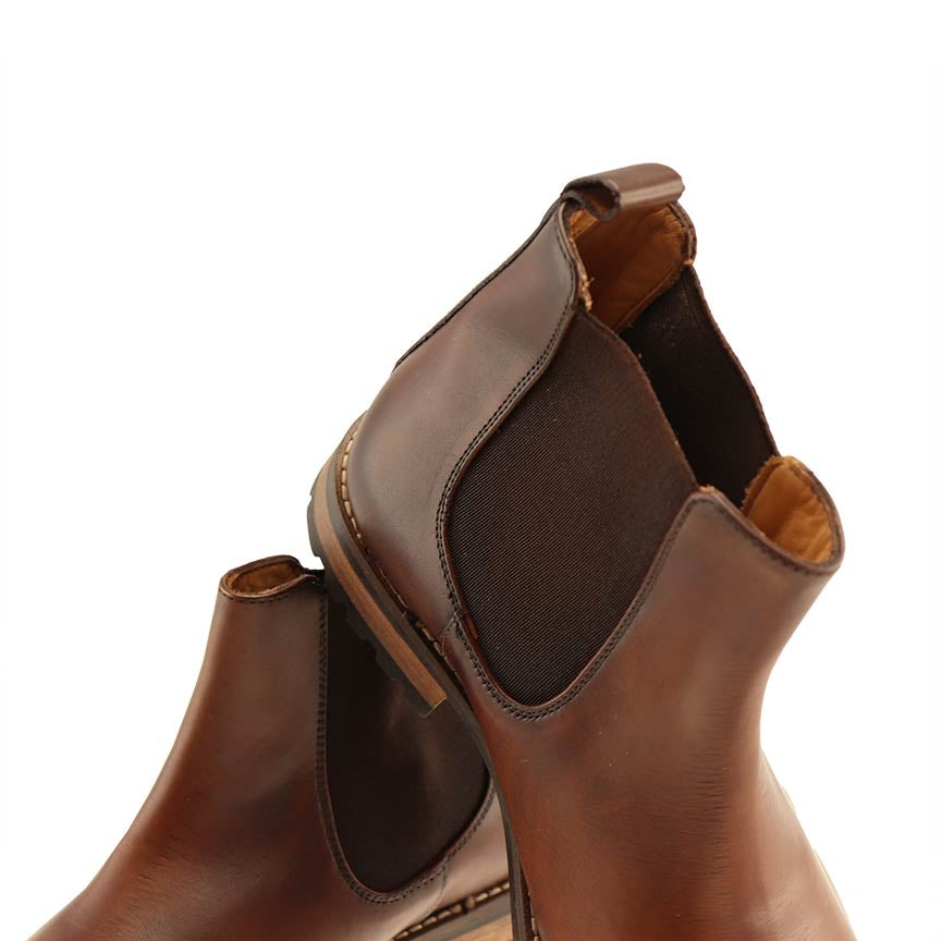 TB Phelps Santa Fe Panel Boots Pecan