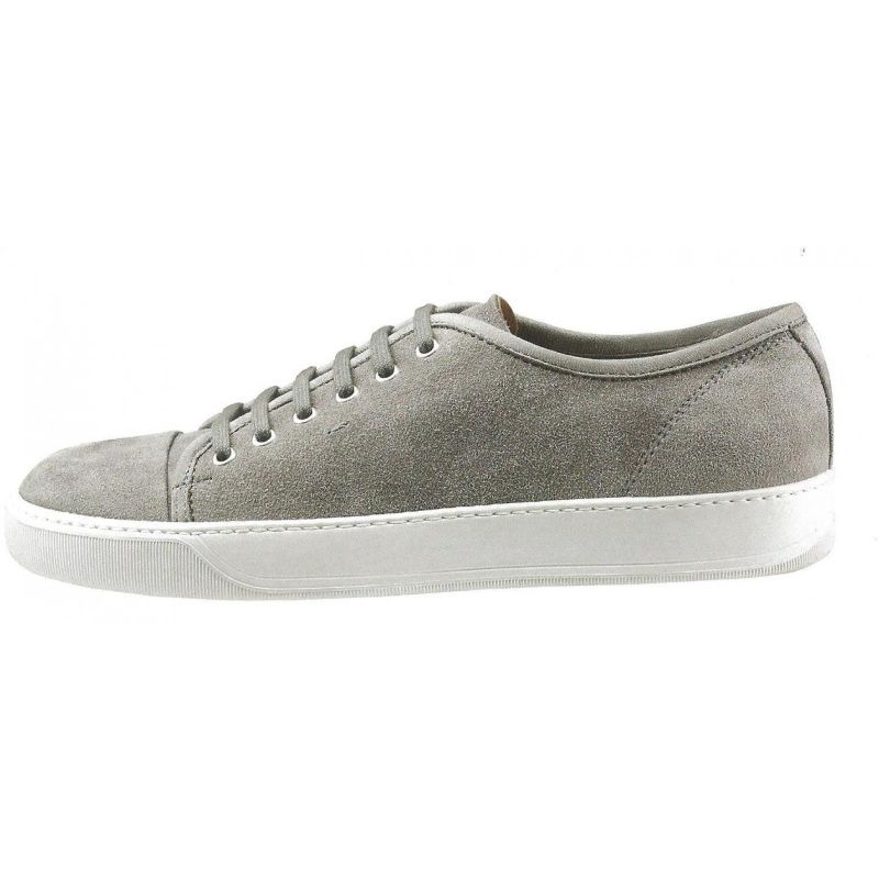Santoni Acadia DR8 Suede Sneakers Gray