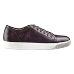 Santoni Acadia TQ4 Calfskin Sneakers Burgundy