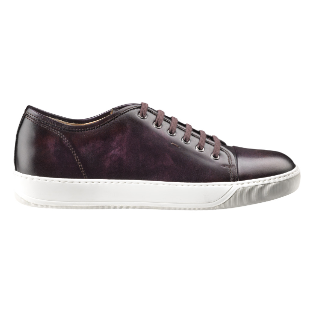 Santoni Acadia TQ4 Calfskin Sneakers Burgundy