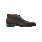 Santoni Andale OS3 Suede Chukka Boots Brown