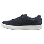Santoni Apache P6 Suede Sneaker Navy Blue