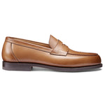 Santoni Beaman 5 Penny Loafers Light Brown