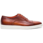 Santoni Behemoth Calfskin Sneakers Brown