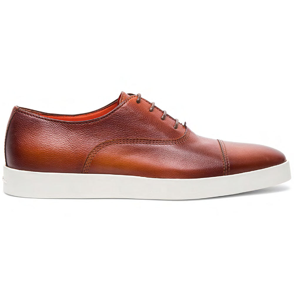 Santoni Behemoth Calfskin Sneakers Brown