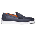 Santoni Bodywork CXEG48
Penny Loafers Gray