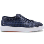 Santoni Byam Woven Sneakers Blue