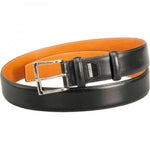 Santoni Black Calfskin Belt Black AA3E