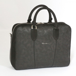 Santoni Camoflauge Embossed Leather Briefase