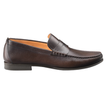Santoni Carmel G3 Penny Loafers Dark Brown