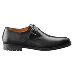 Santoni Chet OE1 Monk Strap Black