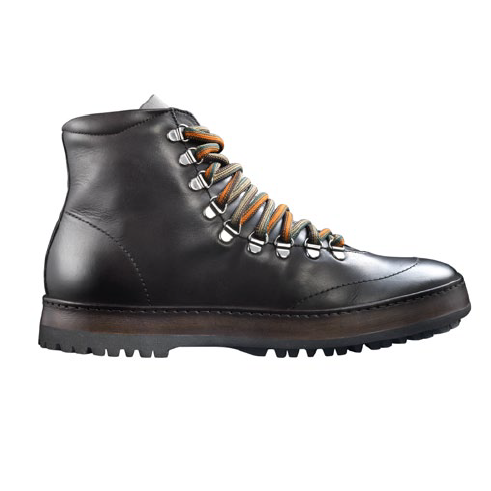 Santoni Cool Hiking Boots Dark Brown