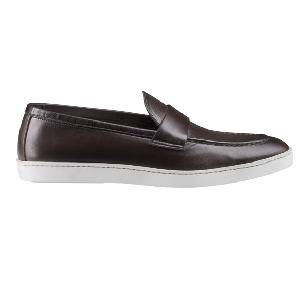 Santoni Dane N3 Casual Loafers Dark Brown