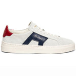 Santoni DBS1 PF-JPRI55 Suede Sneakers White / Blue