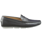 Santoni Dean DM6 Driving Shoes Blue