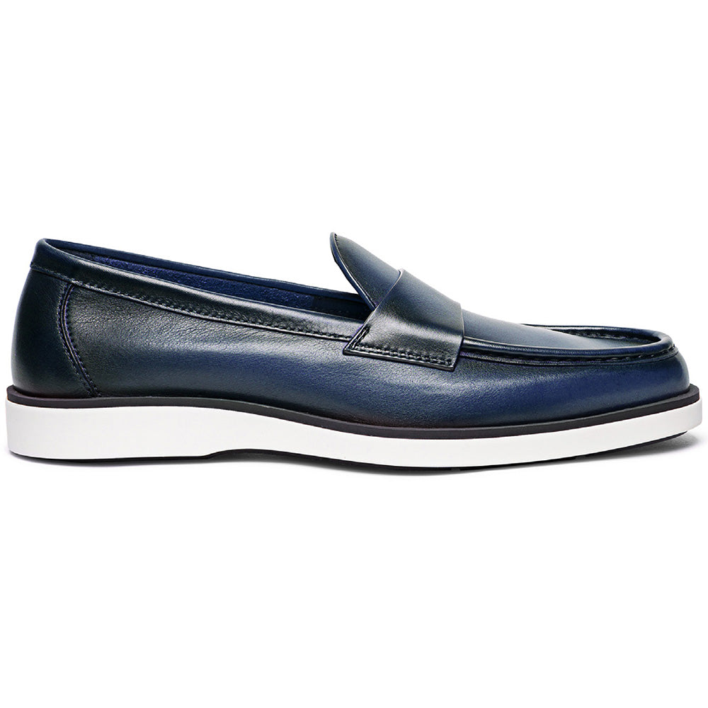 Santoni DETROIT-BI-GBIU59 Penny Loafer Blue
