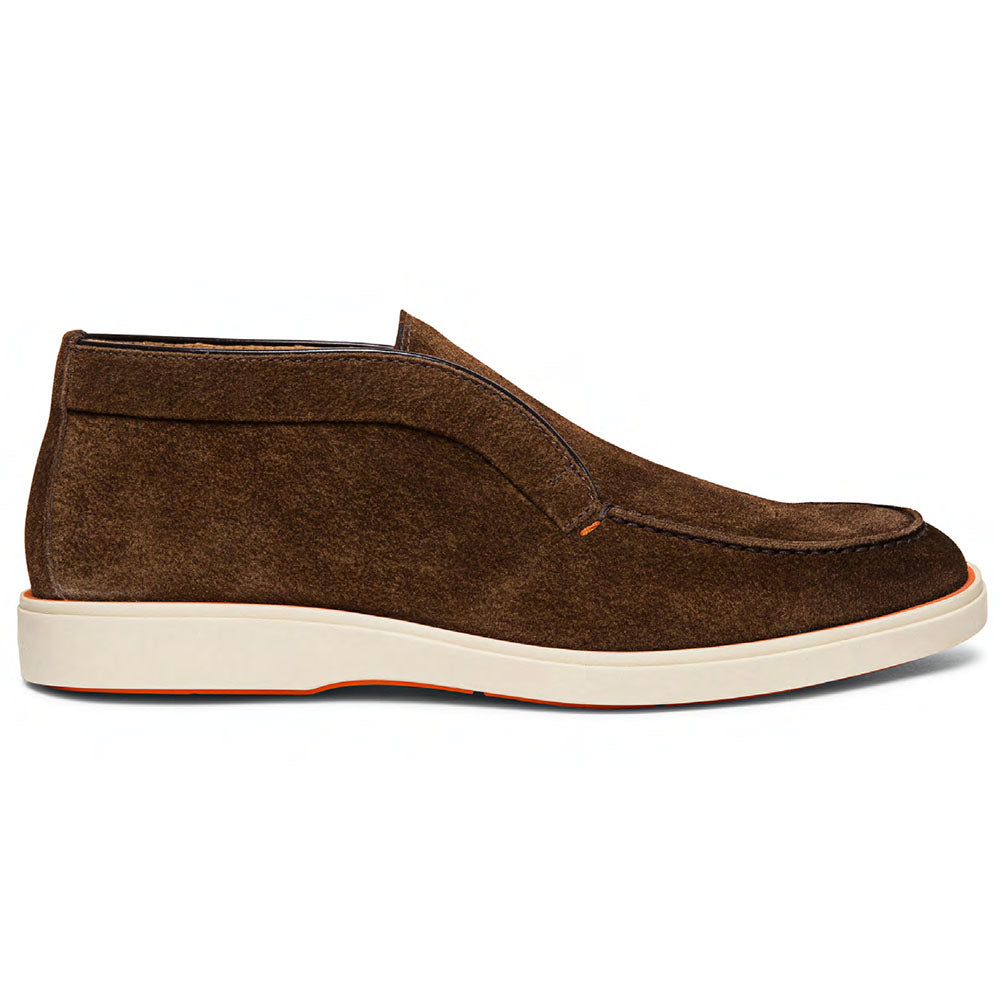 Santoni Digits Suede Desert Boots Brown