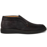 Santoni Dragon B-GEXG76 Suede Desert Boots Gray