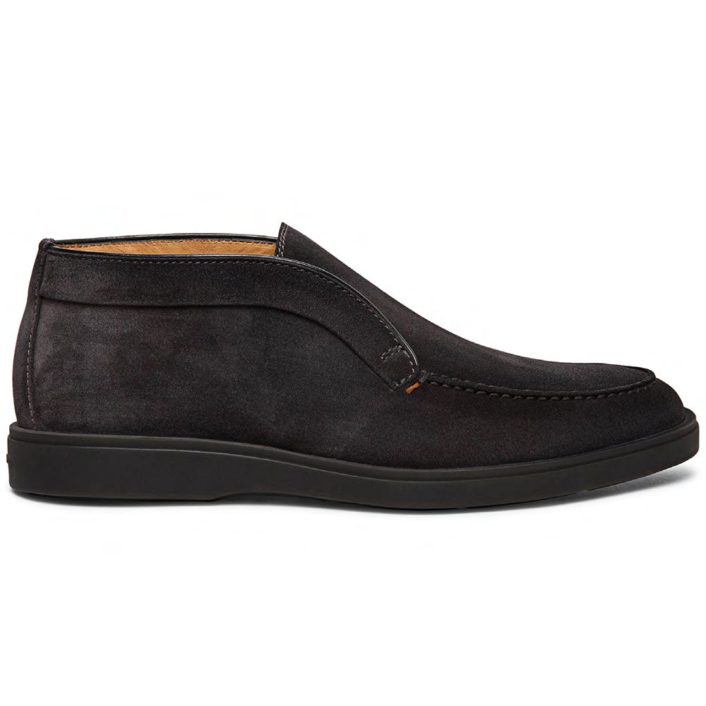 Santoni Dragon B-GEXG76 Suede Desert Boots Gray