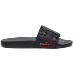 Santoni Edison TPUN01 Rubber Pool Slide Black