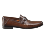 Santoni Egan Bit Loafers Brown