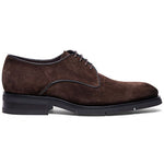 Santoni Erion Suede Shoes Dark Brown
