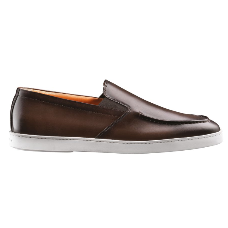 Santoni Farley 3 Casual Loafers Brown