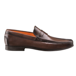 Santoni Fergus 2 Penny Loafers Brown