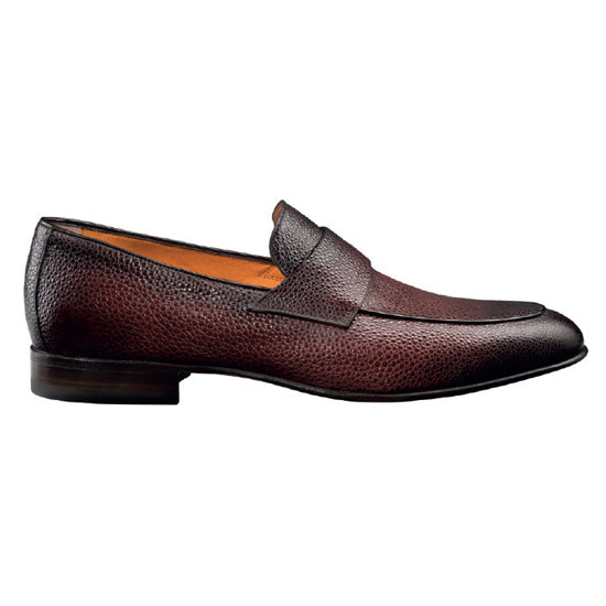 Santoni Fontaine 4 Slip On Shoes Burgundy