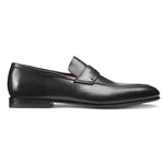 Santoni Fox 1 Penny Loafers Black