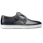 Santoni Fremont G8 Double Buckle Sneaker Grey