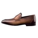 Santoni Gannon G5 Slip On Shoes Tan