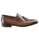 Santoni Garcia 5 Tassel Slip On Tan