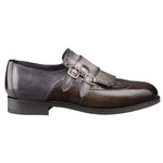 Santoni Goodwin 8 Goodyear Buckle Kilty Slip On Grey
