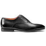 Santoni Iafet S2 Cap Toe Oxfords Black